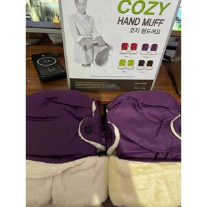 Manito Stroller Hand Muff, Purple